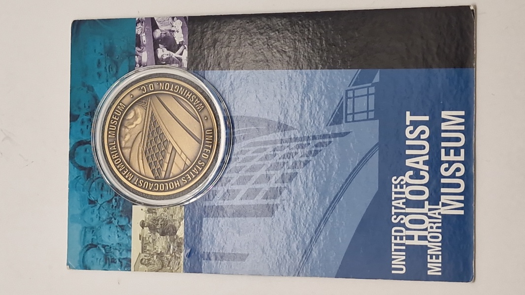 Mønt fra US Holocaust museum