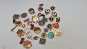 Samling russiske badges. Original 