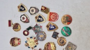 Samling russiske badges. Original 