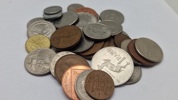 Samling mønter 