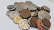 Samling mønter 