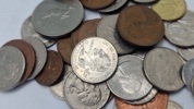 Samling mønter 