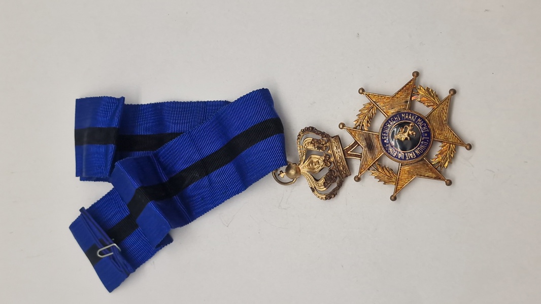 Belgisk Leopoldordenen II. Halskors  Original 