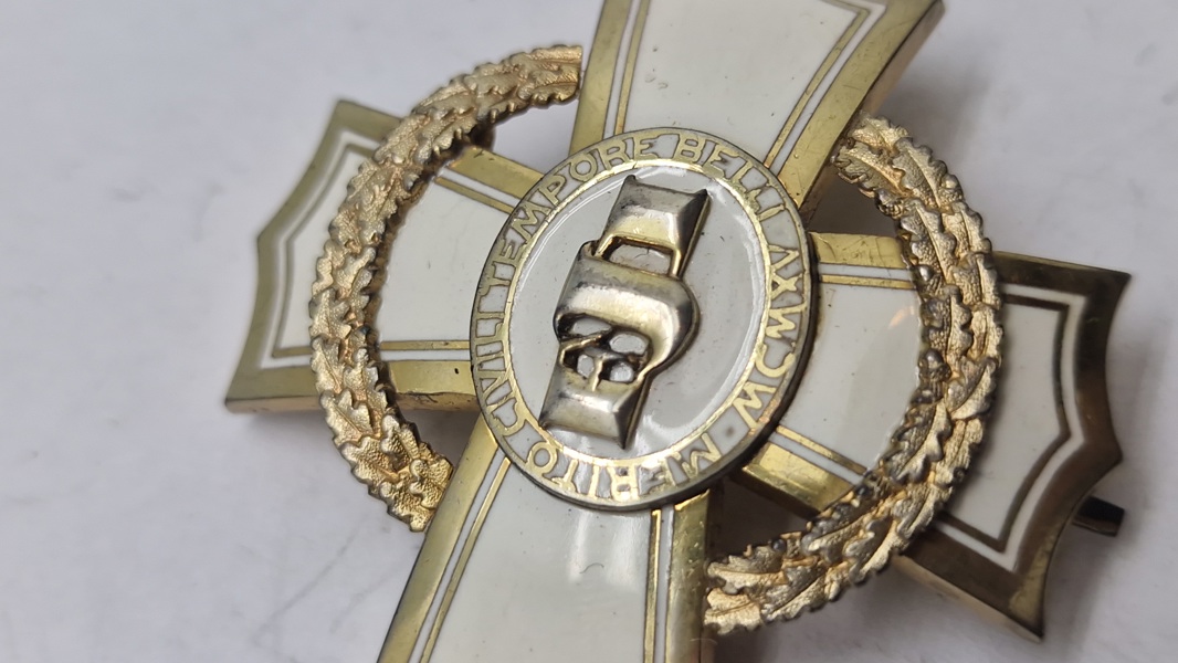 Østrisk Kriegskreuz für Zivilverdienste, ww1. Original 