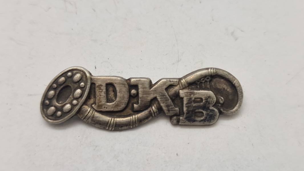 Dansk DKB nål, ww2. Original 