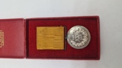 Dansk Brandvæsens Medalje for 25 års tjeneste. Original 