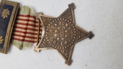 Grand Army of the Republic (GAR) medlemsmedalje. Original