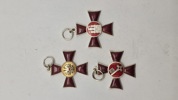 Samling tyske ww1 Hanseatenkreuz. Originale 