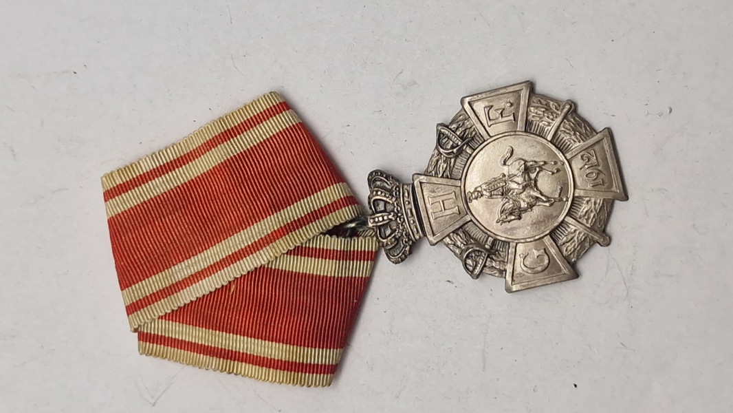 Medalje fra garderhusar foreningen 1912. Original 