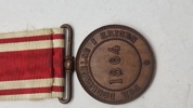 Dansk 1864 krigsdeltager medalje. Original 