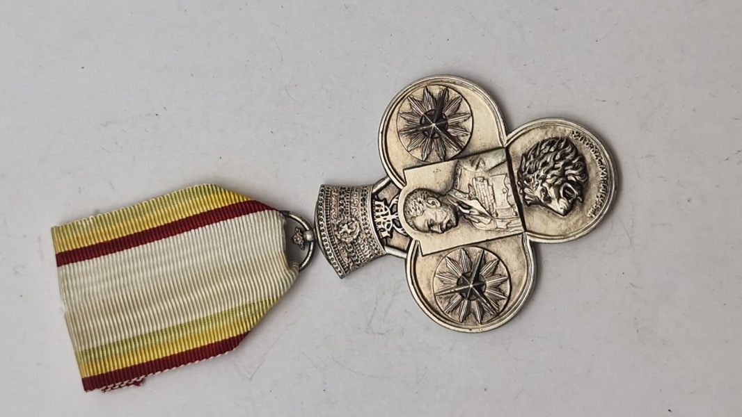 Etiopisk Haile Selassie I-medalje fra Koreakrigen. Original 