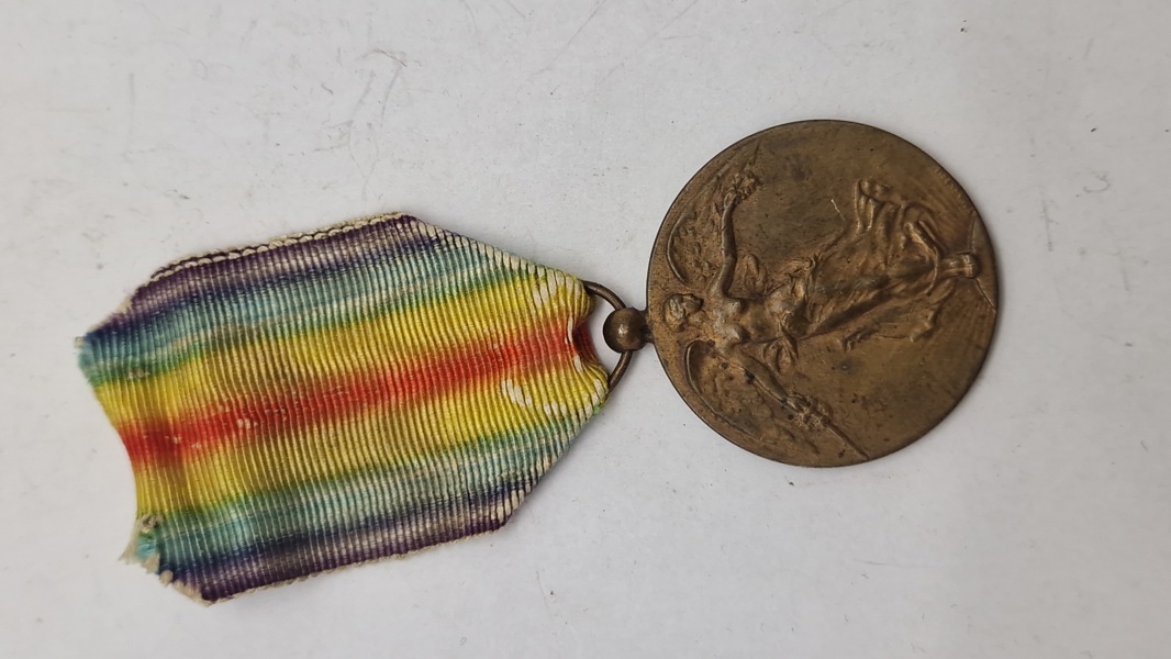 Belgisk Interallied Victory Medal, ww1. Original