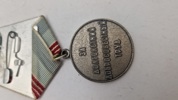 Russisk Veteran of Labour medalje. Original 