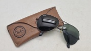 Rayban pilotsolbriller med etui 