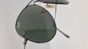 Rayban pilotsolbriller med etui 