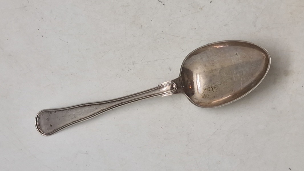 1800 tals ske af provinssølv 