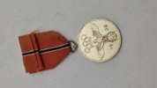 German 1936 Olympic medal/Olympia Erinnerungsmedaile. Original 