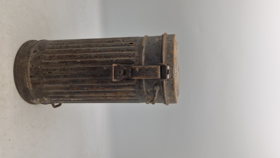 Tysk gasmaske hylster, ww2. Originalt 