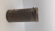 Tysk gasmaske hylster, ww2. Originalt 