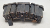 Tredelt K98 ammunitionstaske. Original 