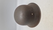 Tysk M/42 hjelm. Genanvendt. Original