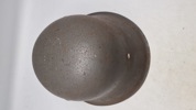 Tysk M/42 hjelm. Genanvendt. Original