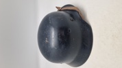 Tysk M/40 hjelm, genanvendt. Original 