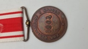 Dansk 1864 krigsdeltager medalje. Original 