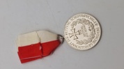 Medaille für Rettung aus Seenot", en tysk redningsmedalje fra Deutsche Gesellschaft zur Rettung Schiffbrüchiger (DGzRS). Original 