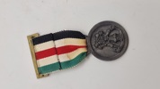 Deutsch-Italienische Erinnerungsmedaille an den Afrika-Feldzug. Original 