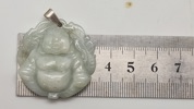 Jade vedhæng  Laughing Buddha