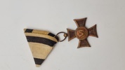 Østrig-ungarsk militært tjenestekors (Military Service Decoration), ww1. Original 