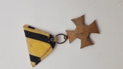 Østrig-ungarsk militært tjenestekors (Military Service Decoration), ww1. Original 