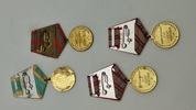 Samling russiske medaljer. Originale 