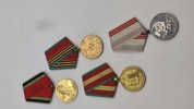 Samling russiske medaljer. Originale