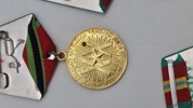 Samling russiske medaljer. Originale