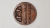 Finsk bronzemedalje fra 1946 med titlen “Benignitatis Humanae Finlandia Memor”.