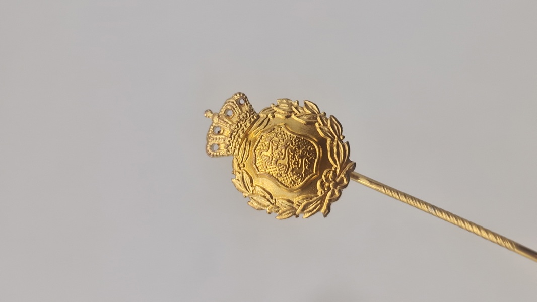 Pin fra den danske brigade i Sverige. Original 