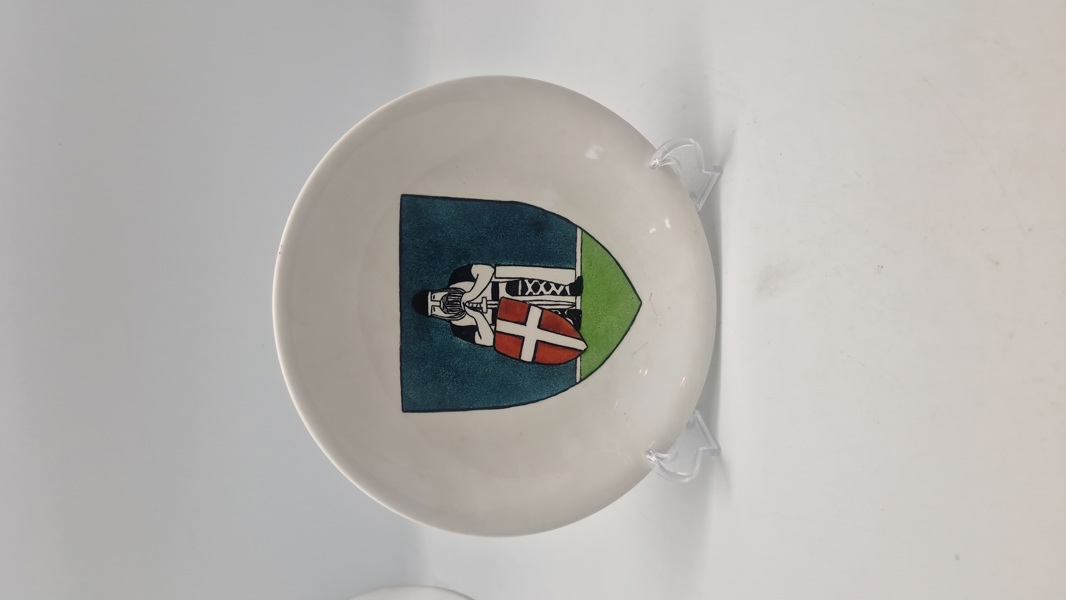 Plakette med Holger danske 