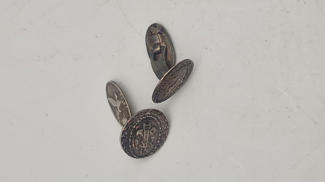 Manchetknapper 800 sølv 