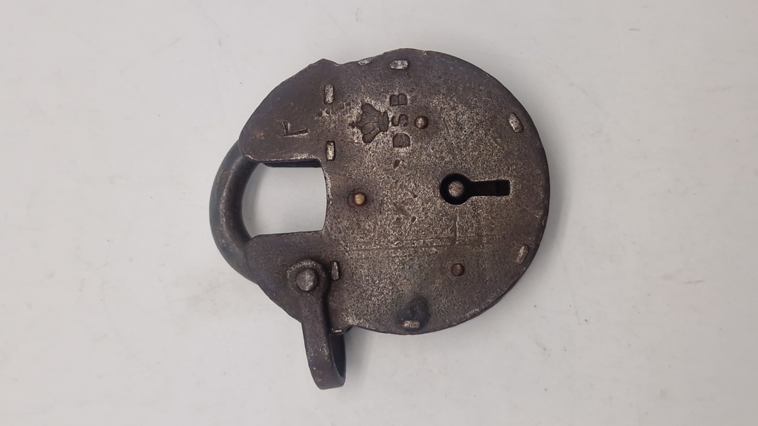 Ældre DSB lås. Original 