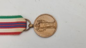Italiensk WW2-medalje fra modstandsbevægelsen. Miniature. Original 