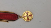 Fortjenstmedalje af Forbundsrepublikken Tysklands Fortjenstorden (Bundesverdienstkreuz). Miniature. Original 