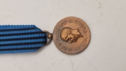 Italiensk erindringsmedalje for felttoget i Østafrika, specifikt for den etiopiske kampagne i 1935-1936. Miniature. Original 