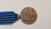Italiensk erindringsmedalje for felttoget i Østafrika, specifikt for den etiopiske kampagne i 1935-1936. Miniature. Original 
