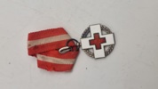 Dansk røde kors medalje 1939-45. Miniature. Original