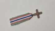 Italiensk Order of Vittorio Veneto. Miniature. Original 