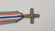 Italiensk Order of Vittorio Veneto. Miniature. Original 