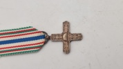 Italiensk Order of Vittorio Veneto. Miniature. Original 
