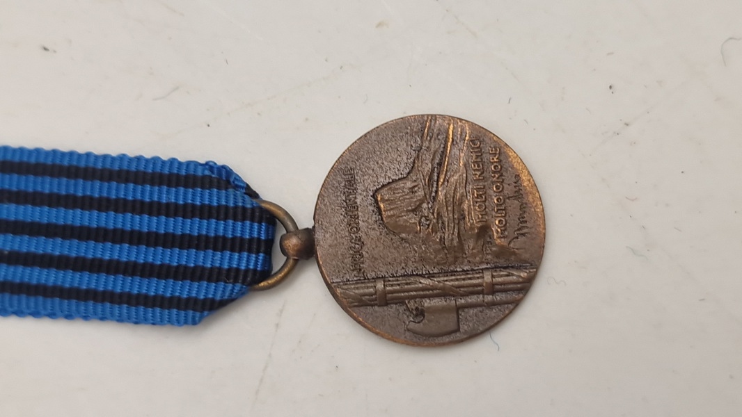 Italiensk mindemedalje for militære operationer i Østafrika (1935-1940. Original 